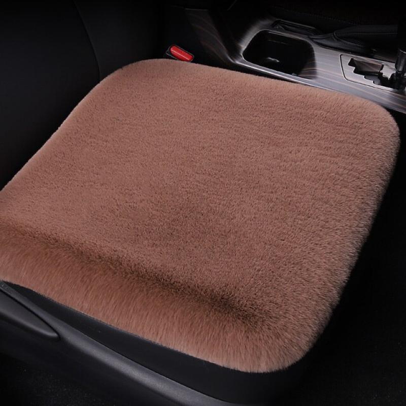 APPDEE universal winter car seat cushion imitation rabbit fur car seat cover thick plush soft and warm