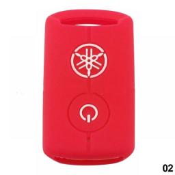 Silicone Car Key Cover For Yamaha X-max 250 125 309 300 400 2020 2021 AEROX NVX155 QBIX JAUNS Key Case Auto Accessories Cap
