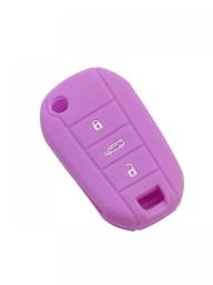3 Button For Peugeot 3008 208 308 508 408 2008 For Citroen C4 CACTUS C5 C3 C4L Protector Silicone Key Case Cover