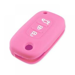 KEYYOU Silicone Key Case Cover For LADA Vesta Granta XRay Kalina Priora Sedan Sport For Renault Fluence Clio Megane For Mercedes