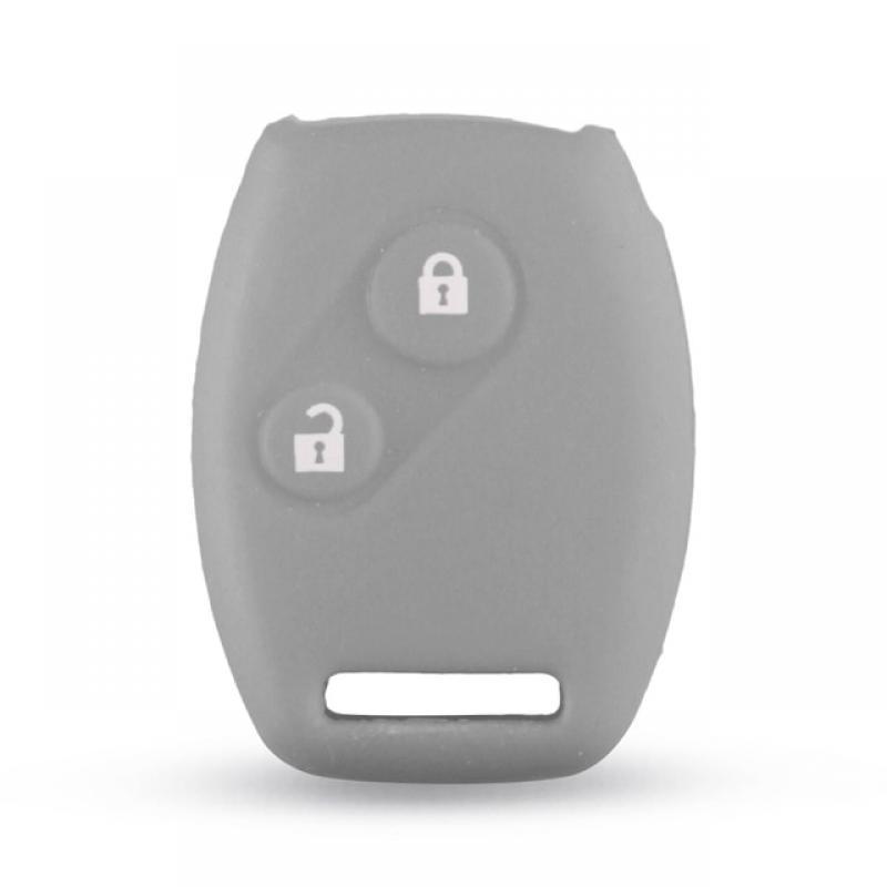 KEYYOU Sport Style Silicon 2 Buttons Key Case Covers Shell For Honda CR-V Civic Fit Freed StepWGN Key Free Shipping