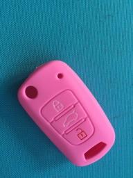 3BTN Buttons Silicone Car Key Cover Case For Kia RIO K2 K5 Sportage Sorento Flip For Hyundai I20 I30 I35 IX20 IX35 Solaris Verna