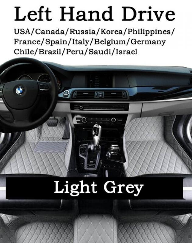 Car Floor Mats For Kia EV6 CV 2022 2023 2024 Auto Custom Auto Foot Pads Leather Carpet Interior Accessories