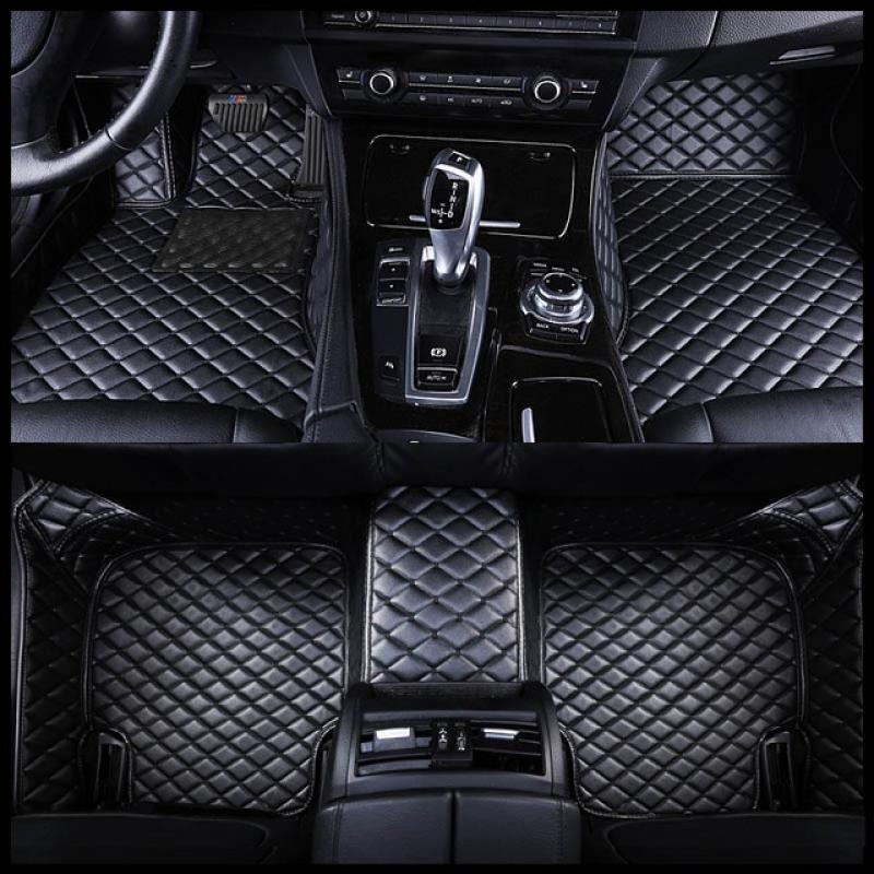 YOGOOGE Car Floor Mats For Skoda Octavia Combi III IV 3 4 Foot Coche Accessories Carpets