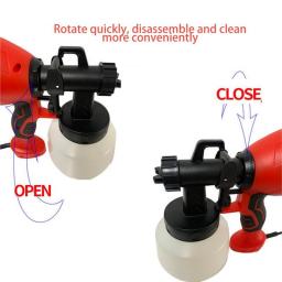 High Power 32000rpm 1000W Electric Spray Gun 1200ml Atomizing Spray Paint Tool