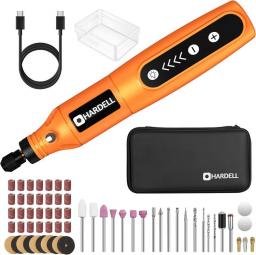 Mini Cordless Rotary Tool With 55 Accessories Multi-Purpose 5-Speed USB Charging Rotary Tool Kit 3.7V Power
