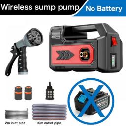 Wireless Water Pump Durable Agricultural Irrigation Car Wash Sprayer Garden Supplies For Makita 18V Battery(no Battery)
