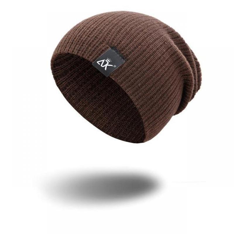 COKK Knitted Beanie Women's Hat Winter Men Skullies Beanies Warm Casual Slouchy Hat Crochet Beanie Hat Female Baggy Cap Cheap
