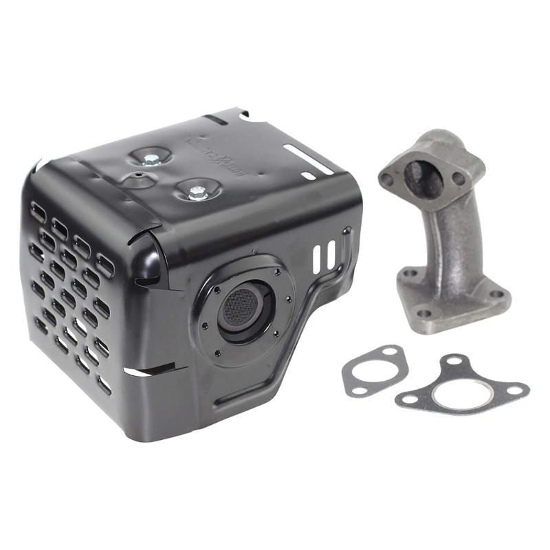 Camp Muffler Assembly Fit for GX240 GX270 8HP 9HP Engine Motor with Exhaust Pipe