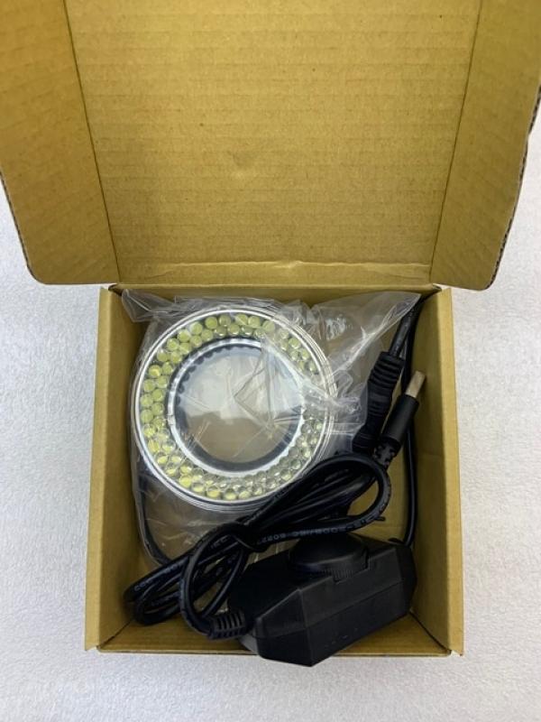 72Lamp Beads Diameter 50MM Ring Adjustable Brightness LED Light for Industrial Stereo Microscope Lab Soldering Microscopio tools