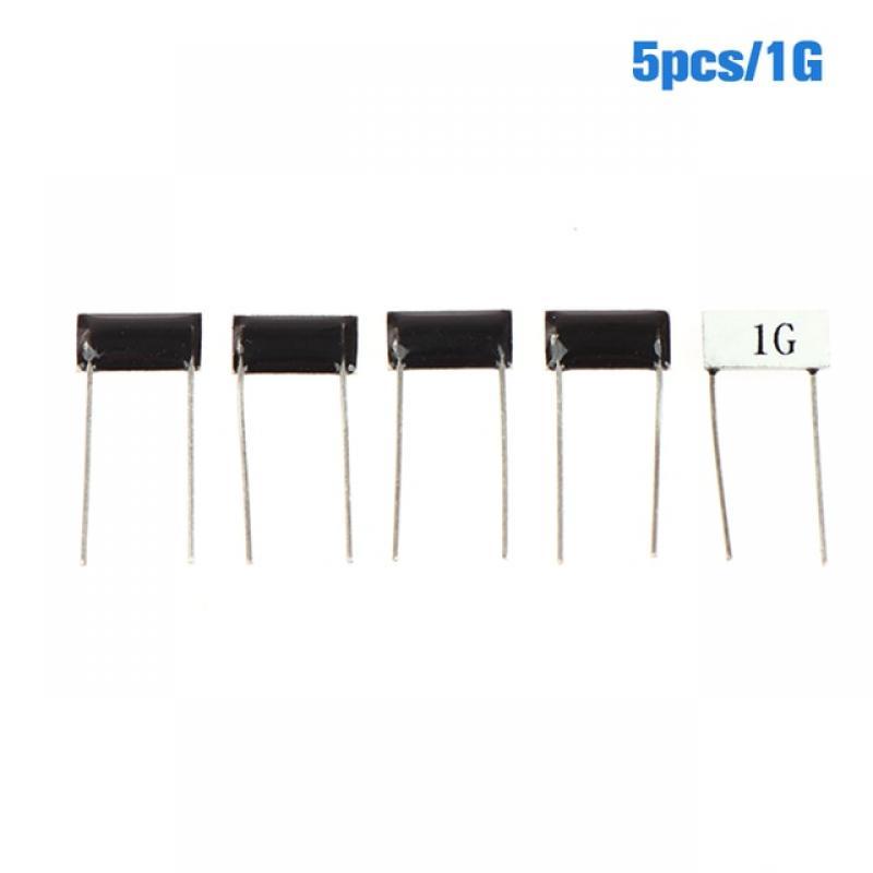 2/3/5Pcs Chip Glass Glaze Resistance 10*5mm 300M 500M 1G 2G 3G Ohm High Voltage Resistor Dropship