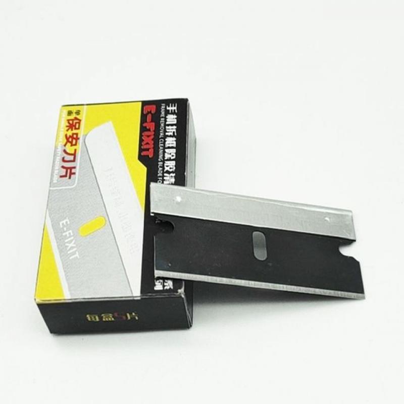 E-FIXIT Single-Sided Blade Mobile Frame Removal And Glue Removal Cleaning Blade For OCA Screen Special UV Glue Removal Blade