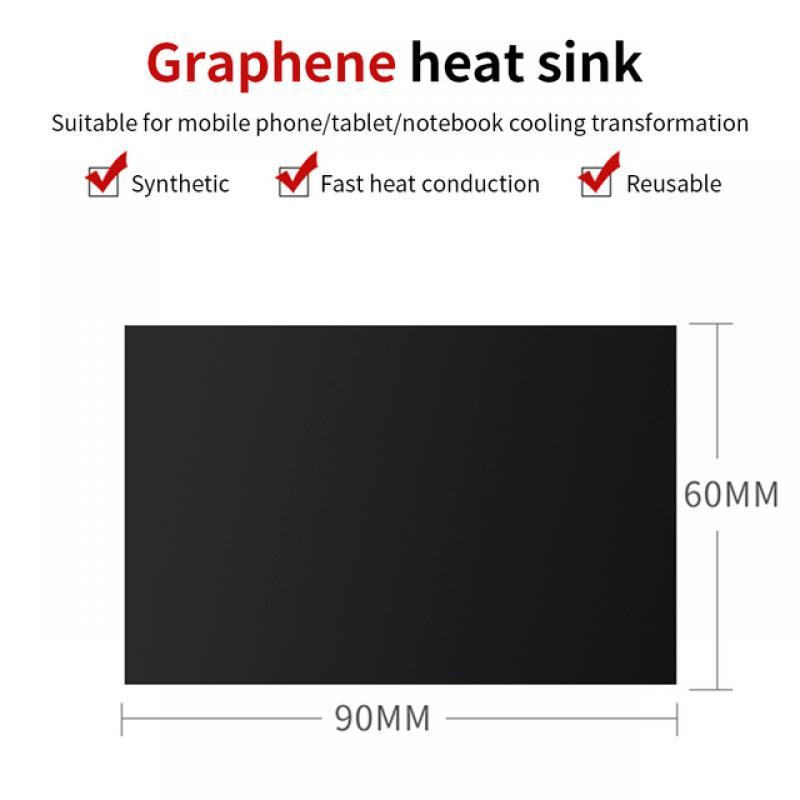 LUXIANZI 0.12mm Graphene Heatsink Conducting Thermal Pad 180*300mm Computer Phone GPU CPU VGA Heat sink Cooling Mat Gasket