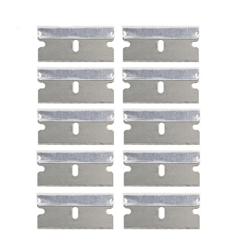 10 Pcs Oca Blade LCD Glue Remover Scraper For Mobile Phone Tablet Screen Repair Cleaning Tools Cleaner Brush (NO Handle)