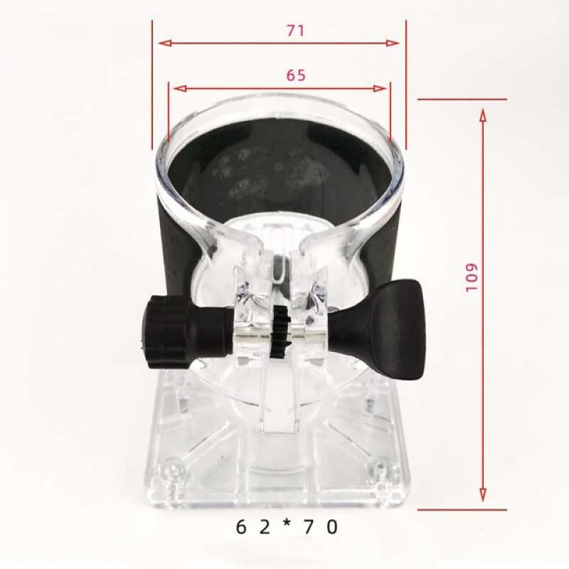 For 65mm Trimming Machine 2 In 1 Slotted Bracket Invisible Fasteners Wardrobe Cupboard Panel Punch Locator Aluminum with Scale