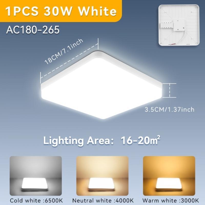 LED Ceiling Lights For Living Room Lustre Panel Lighting Bedroom Room Decor Light Fixture Kitchen Chandelier Modern Ceiling Lamp