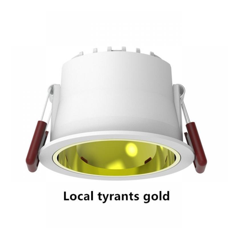 IP65  cob waterproof spotlight recessed 75 bathroom bathroom wet area kitchen without main light design