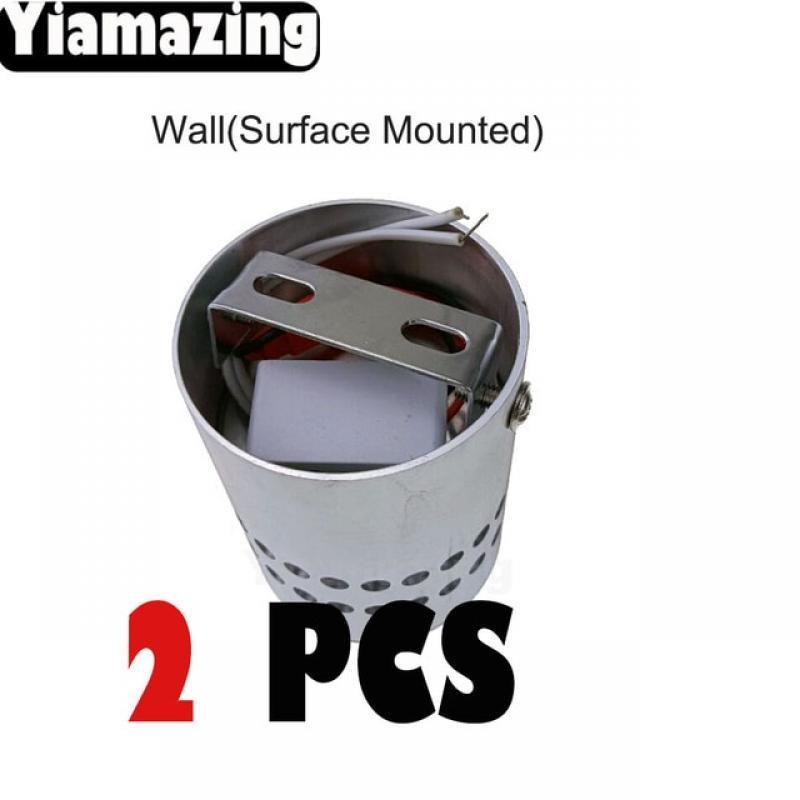 2PCS Spiral Modern Decorativer LED Downlight Surface Mounted 220V 110V 3W 5W 7W Recessed Porch Balcony Corridor Canopy Wall Lamp