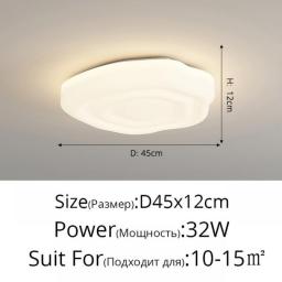Nordic New LED Chandelier Minimalist Ceiling Mounted For Bedroom Living Dinning Study Room Hotel Indoor Bright Lustre Home Decor