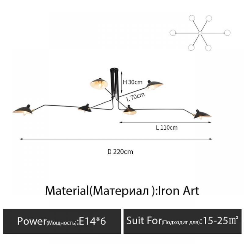 Nordic style modern Ceiling Lights for Living Room Bedroom Lamp Hanging Luminaire Industrial Home Lighting Fixtures Art Deco