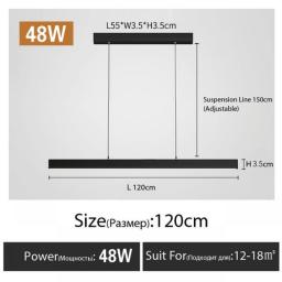 Nordic LED Restaurant Chandelier Modern Minimalist Dining Table Light Pastoral Cafe Bar Minimalist Long Living Room Lighting