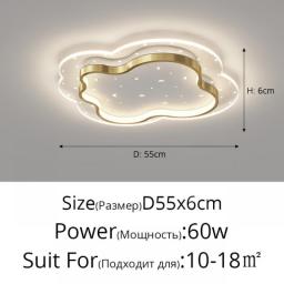 2023 Home Decoration LED Ceiling Lights For Living Room Bedroom Kitchen Bathroom Hallway Balcony Chandelier Lamp Indoor Lighting