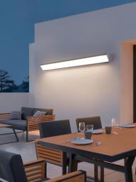 LED Wall Lamp Outdoor Waterproof Garden Lighting Aluminum Golden Body AC85-265 Indoor Bedroom Living Room Stairs Wall Light