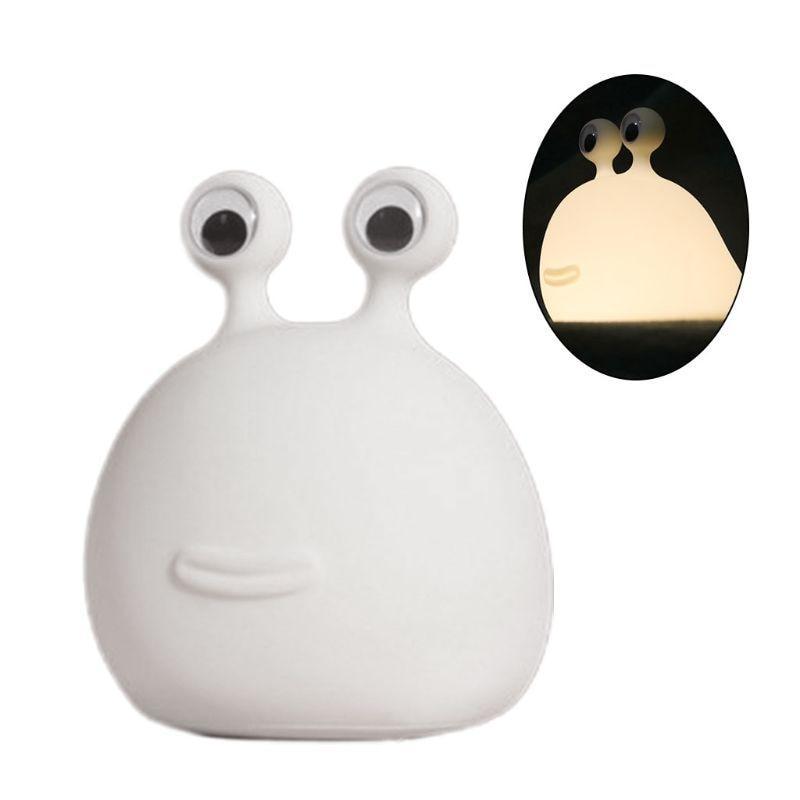 Nursery Slug Night Light for Kids Safe Silicone  Baby  with for Touch  Portable Rechargeable Timable LED L