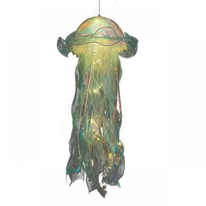 New Jellyfish Lamp Portable Flower Lamp Girl Room Atmosphere Decoration Lamp Bedroom Night Lamp Home Decoration Party Decor