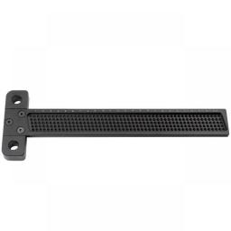 Precision Aluminum Alloy T-type Ruler Line Scriber Marking Gauge Hole Scribing Positioning Crossed Line Carpenter Measuring Tool