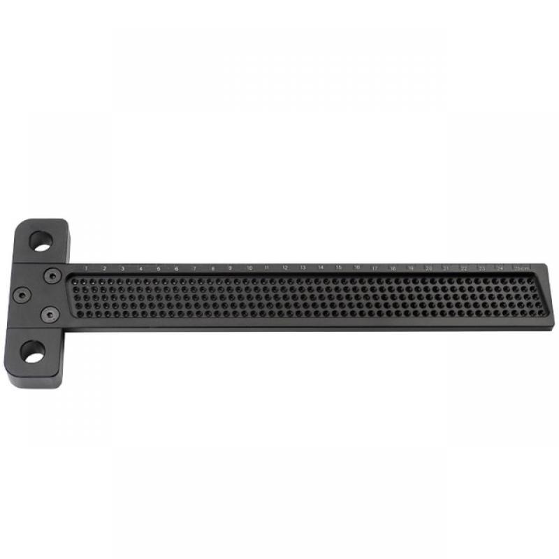 Precision Aluminum Alloy T-type Ruler Line Scriber Marking Gauge Hole Scribing Positioning Crossed Line Carpenter Measuring Tool