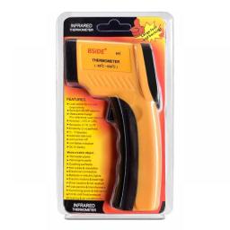 BSIDE NEW Infrared Thermometer Professional Digital IR-LCD Temperature Meter -50~550 Non-contact Laser Thermometers Pyrometer