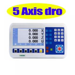 2 3 4 5 Axis Digital Readout Dro BIG LCD Display 7'' Large Screen 13 Language DB9 TTL Signal YH800-2V YH800-3V YH800-4V YH800-5V