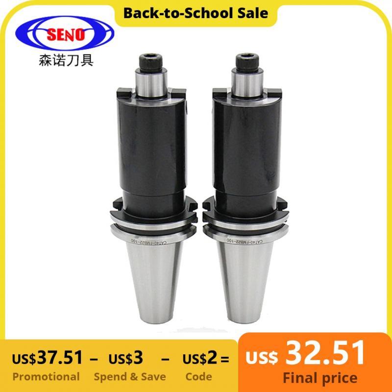SENO CAT40 Tool Holder FMB22 FMB27 FMB32 FMB40 CNC Face Mill Tool Holder Face Mill Adapter for CNC Machine Tools Lathe Milling