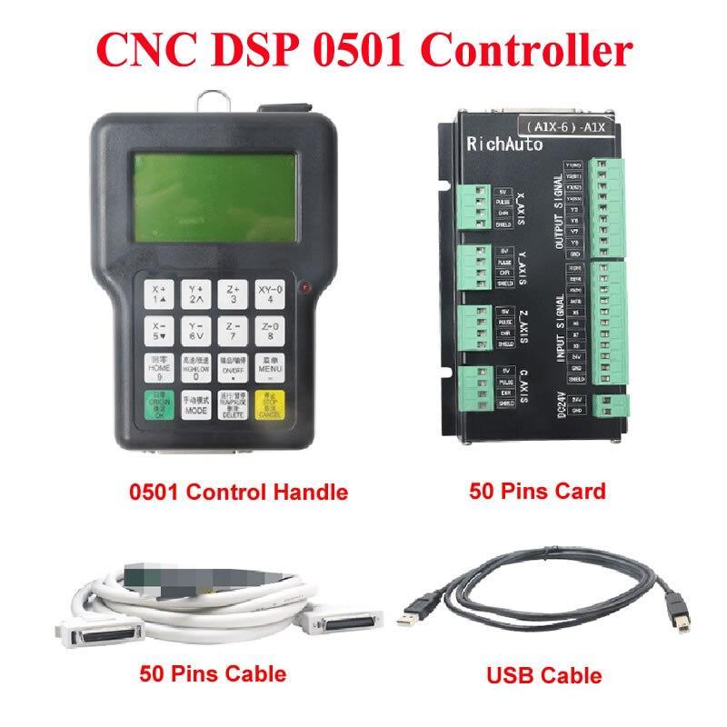 CNC DSP 0501 3 Axis Handle Controller System English Version Replace A11 for Router Engraving Machine DSP0501