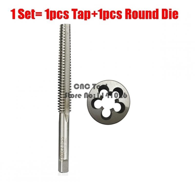 2PCS HSS Right Left hand Trapezoidal thread tap and Die set TR8 TR10 TR12 TR14 TR16 TR18 TR20 Metric screw taps dies T8 T10 T12