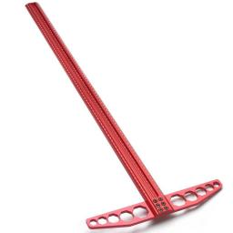 CRTOL Upgrade Woodworking Precision T Ruler 800mm/1000mm Hole Positioning Marking Ruler T Square For Measuring Marking Square Se