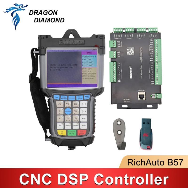 Original RichAuto DSP B57 CNC Controller B57S B57E 3 Axis Controller for Automatic Tool Change Straight Line Tool CNC Machine