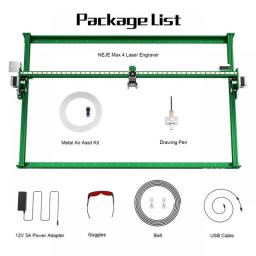 NEJE 4 Max Laser Engraver Frame With Drawing Pen， Four-Axis Control And The Maximum Movement Speed 750mm/s