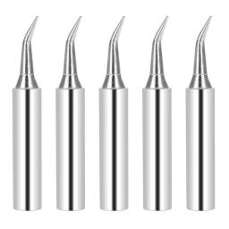 5Pcs Soldering Iron Tips Pure Copper 900M IS Soldering Iron Tips Solder Tip Tool Replacement For 936 Rework Station Wielding Tip