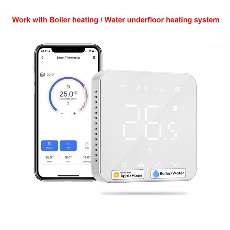 Meross Smart WiFi Thermostat for Electric Underfloor Heating System Touch Screen Work with Apple HomeKit Siri Alexa Google Home