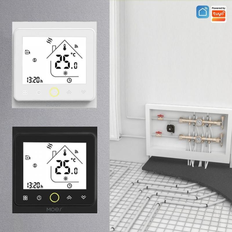 MOES WiFi Water/Electric Floor Heating Thermostat Gas Boiler Temperature Controller Smart Alexa tuya Google Voice zigbee Control