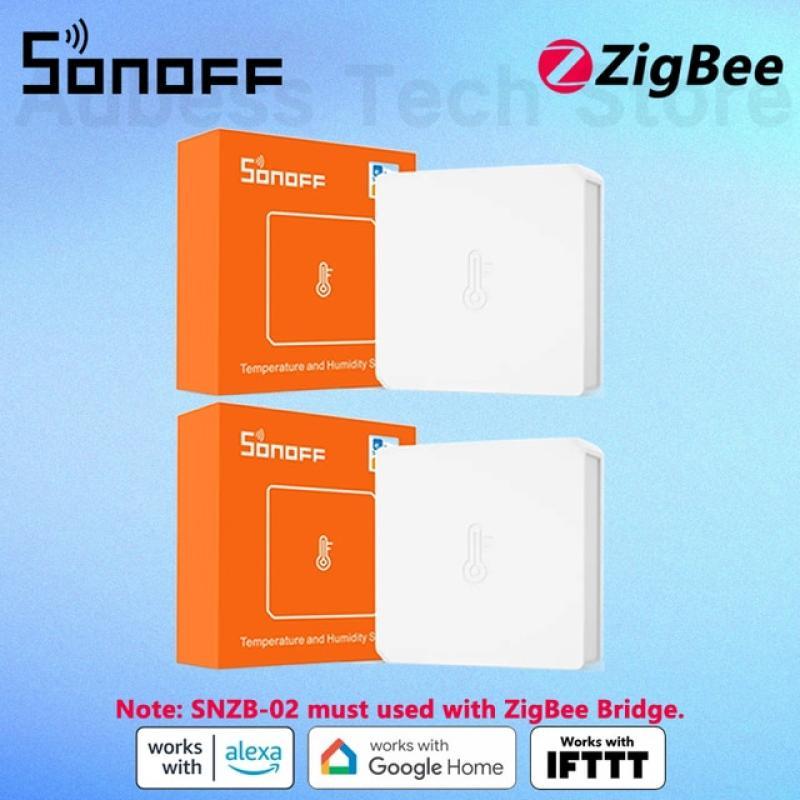 SONOFF SNZB 02 ZigBee Temperature And Humidity Sensor eWeLink Smart Home Security For Alexa Google Assistant IFTTT SmartThings