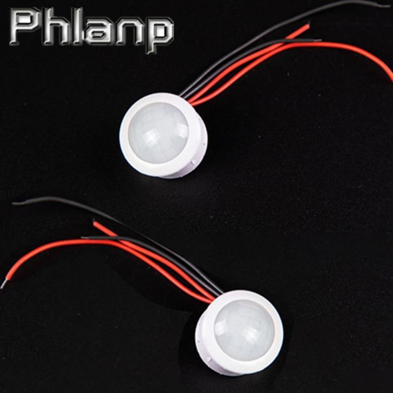 DC 12V 24V PIR Infrared Motion Automatic Sensor Detector Smart IR Light Switch  Human Body Induction Indoor Outdoor Lamp