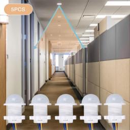 Mini Motion Sensor 110V 220V Smart Switch Sensor Pir Infrared Motion Sensor Smart Home Human Body Automatic Sensor Night Lamp