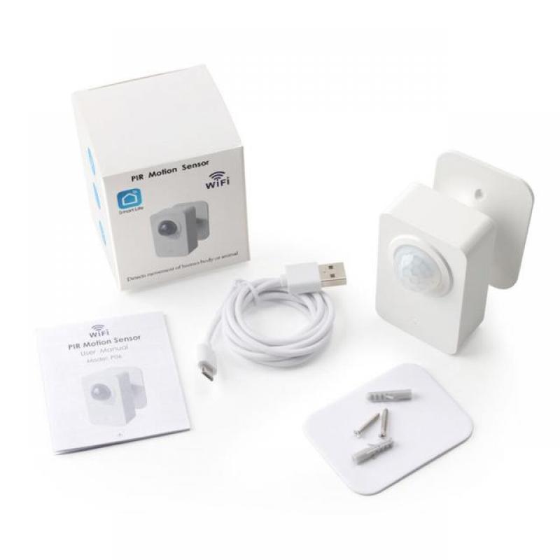 Pir Motion Sensor Mini Wireless Smart Infrared Detector Wifi Human Body Sensor Smart Home Tuya Smart Infrared Detector Battery