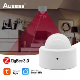 Tuya Zigbee PIR Motion Sensor Human Body Motion Sensor Smart  Security Detector Smart Life Control Works With Alexa Google Home