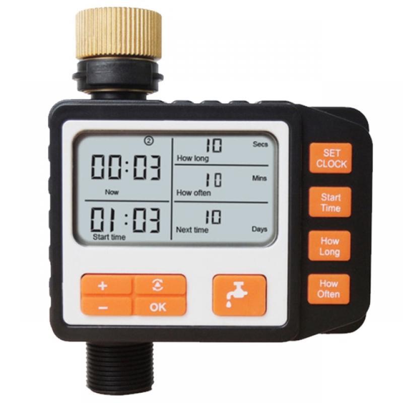 Programmable Watering Irrigation Timer Garden Water Timers Smart Irrigation Timer for Cooling Courtyard/Greenhose Humidification