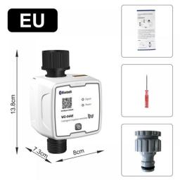 Smart Irrigation System Bluetooth Wifi Gateway Timing Waterer Drip Outdoor Garden Automatic Watering Device APP Remote Control