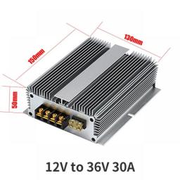 12V To 36V 1A-30A 36V DC Stabilizer DC To DC Converter Step Up Boost Power Converter